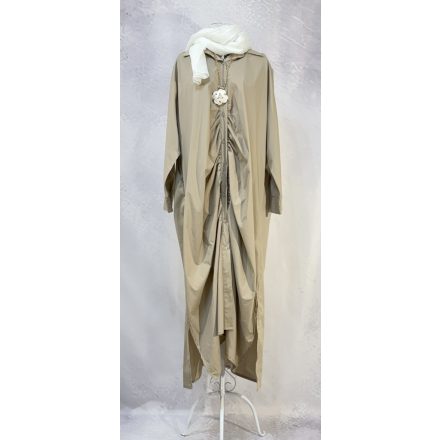 Húzott oversize SUN ruha drapp