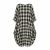 OVER SIZE KOCKÁS WENDY TRENDY RUHA ÉJFEKETE/EKRÜ