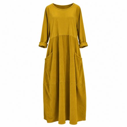 OVER SIZE MIKROKORD RUHA aranymustár