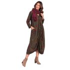 HÚZOTT OVER SIZE WENDY TRENDY RUHA CSOKIBARNA