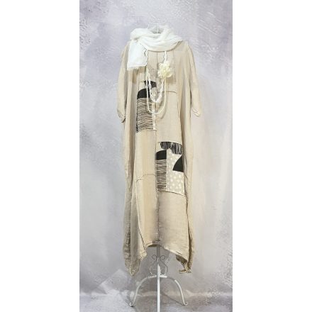 Patchwork over size len ruha drapp