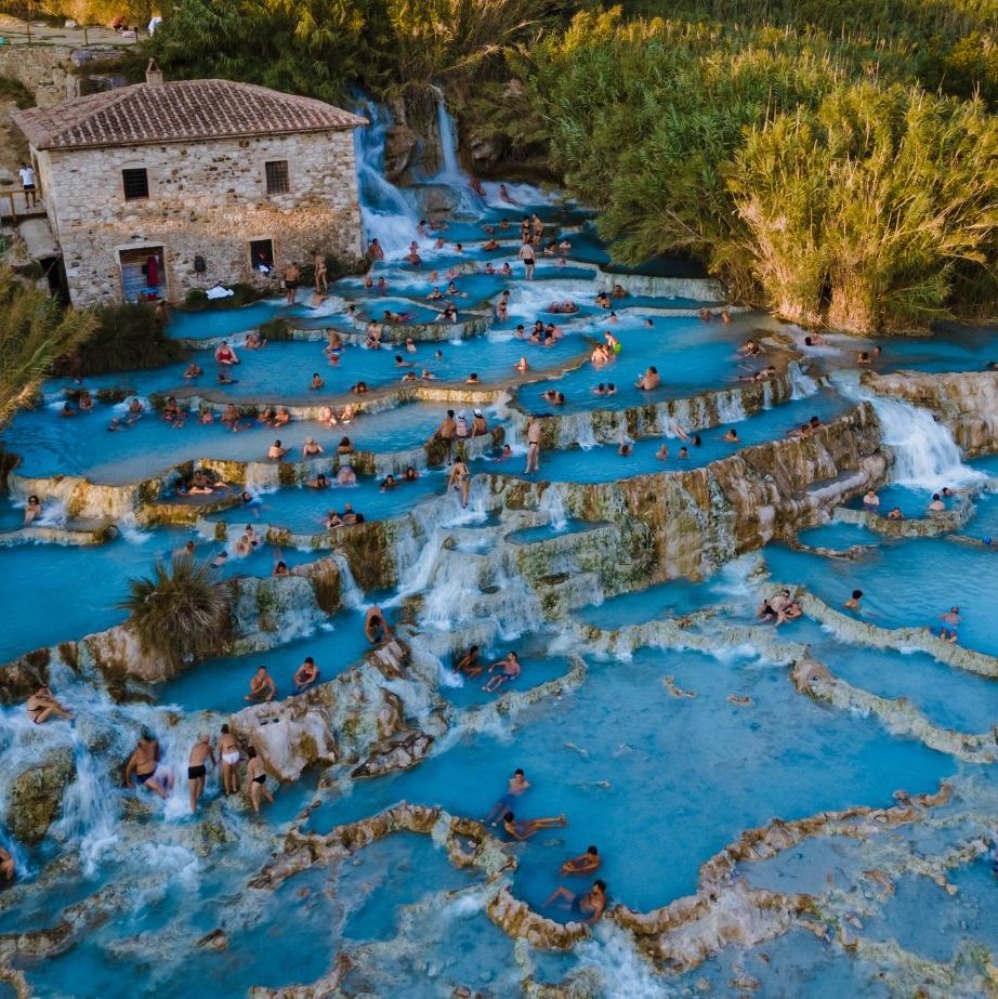 Terme di Saturnia – Toszkána fürdőzési paradicsoma